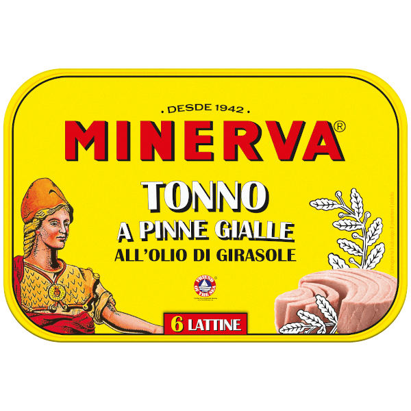 Tonno Pinna Gialla 6×70 in olio di Girasole