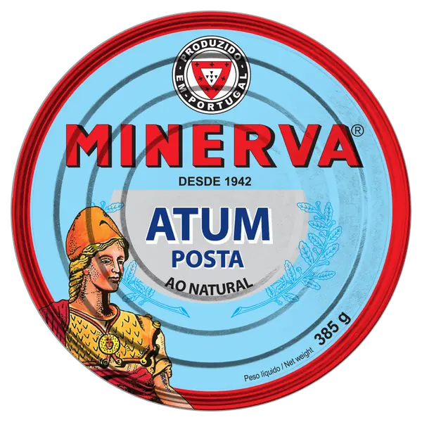 Atum posta ao natural
