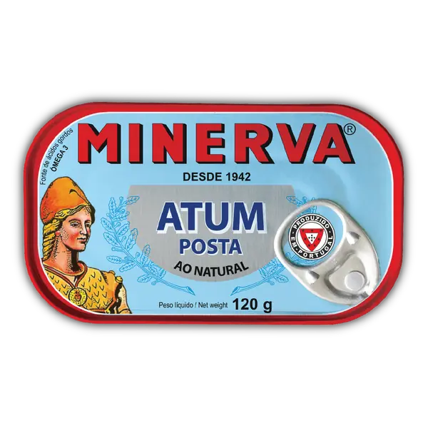 Atum posta ao natural