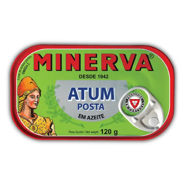 Atum posta em azeite
