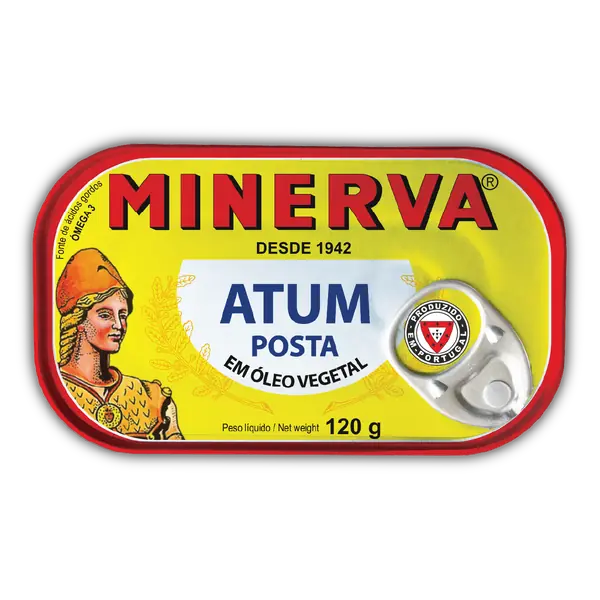 Atum posta em óleo vegetal