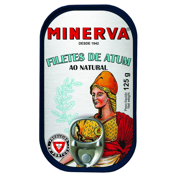 Filetes de atum ao natural