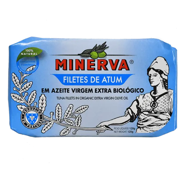 Filetes de atum em azeite virgem extra biológico