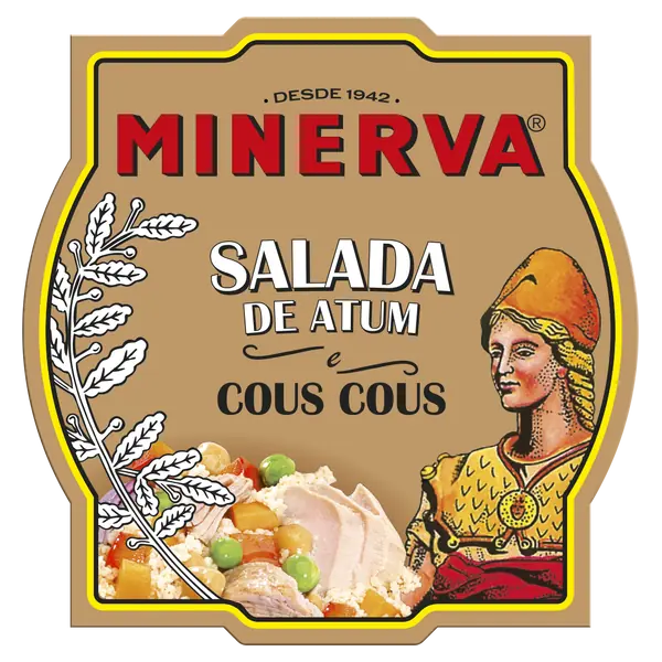 Salada de atum com couscous