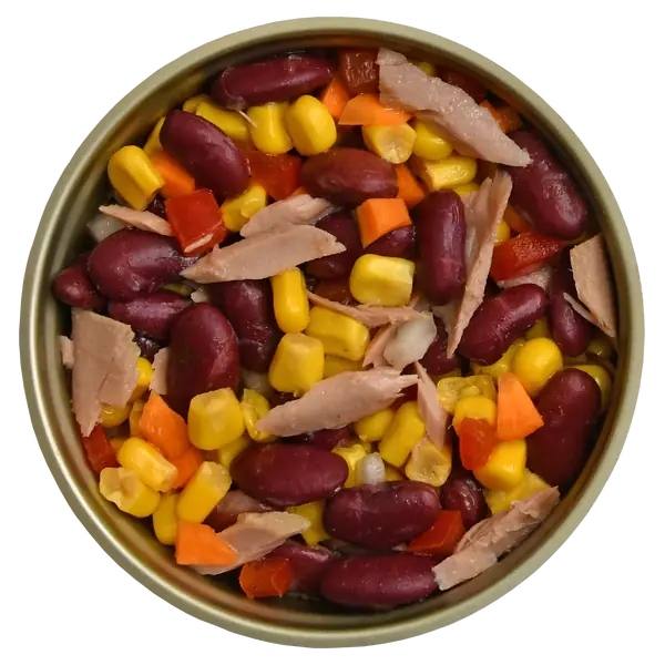 Salada de atum estilo mexicana