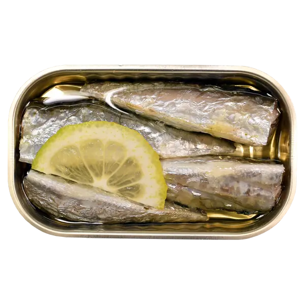 Sardinhas em azeite com limão