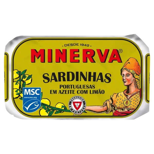 Sardinhas em azeite com limão