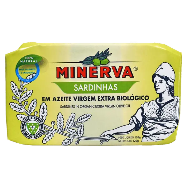 Sardinhas em azeite virgem extra biológico